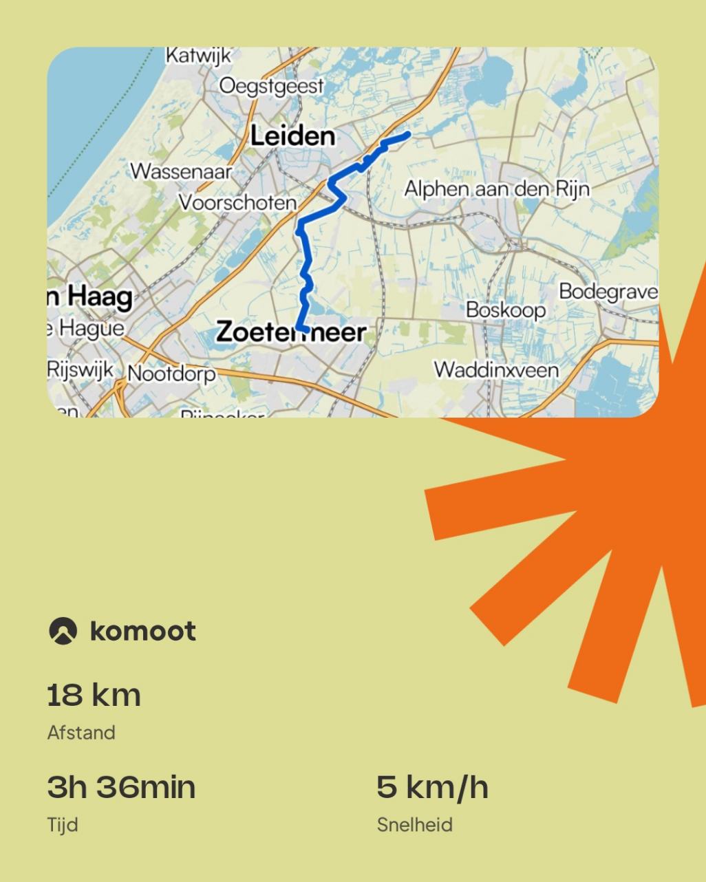 18km, 3.5h