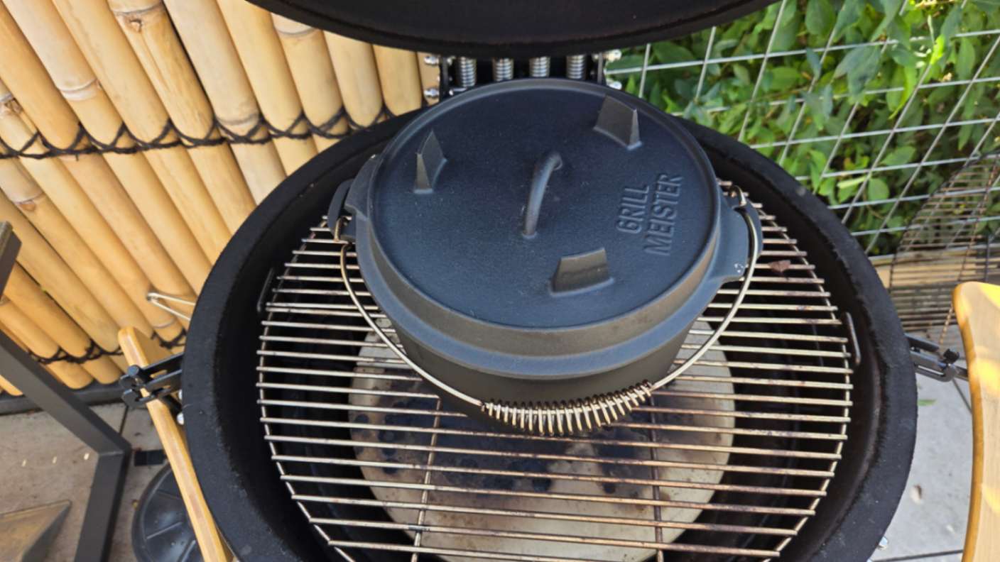 haschee op de kamado image 2